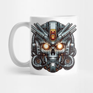 Biomech Skull S01 D18 Mug